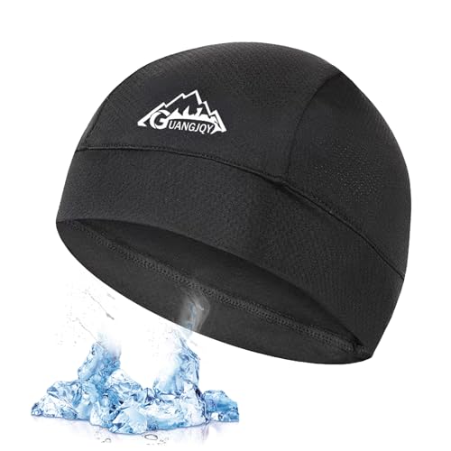 UZYXC Sommer Fahrradmütze UV-Schutz UPF50+ Sturmhaube, Atmungsaktive Radmütze für Helm Unterziehmütze, Schnelltrocknend Elastisch Herren Damen von UZYXC