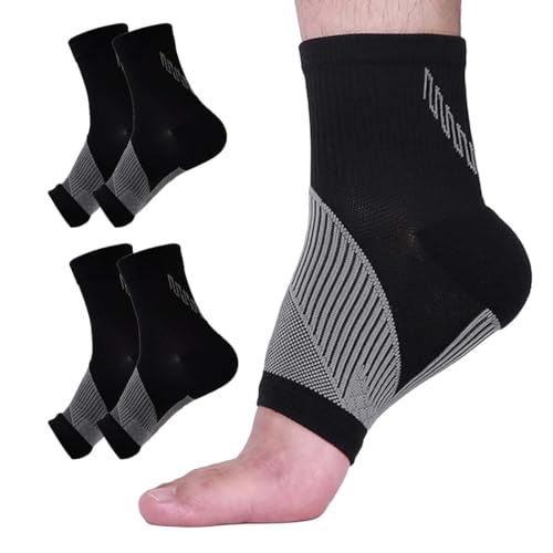 UZYXC Sport Stützsocken 2er Pack, Offene Zehen Design mit Fersenverstärkung, Komfortabel für Laufen Fitness, Größe L/XL Schwarz, Feuchtigkeitsableitend Stabilisierung, Stabilisierend Bequem Trocken UZYXC Sport Stützsocken 2er Pack, Offene Zehen Design mit Fersenverstärkung, Komfortabel für Laufen Fitness, Größe L/XL Schwarz, Feuchtigkeitsableitend Stabilisierung, Stabilisierend Bequem Trocken von UZYXC