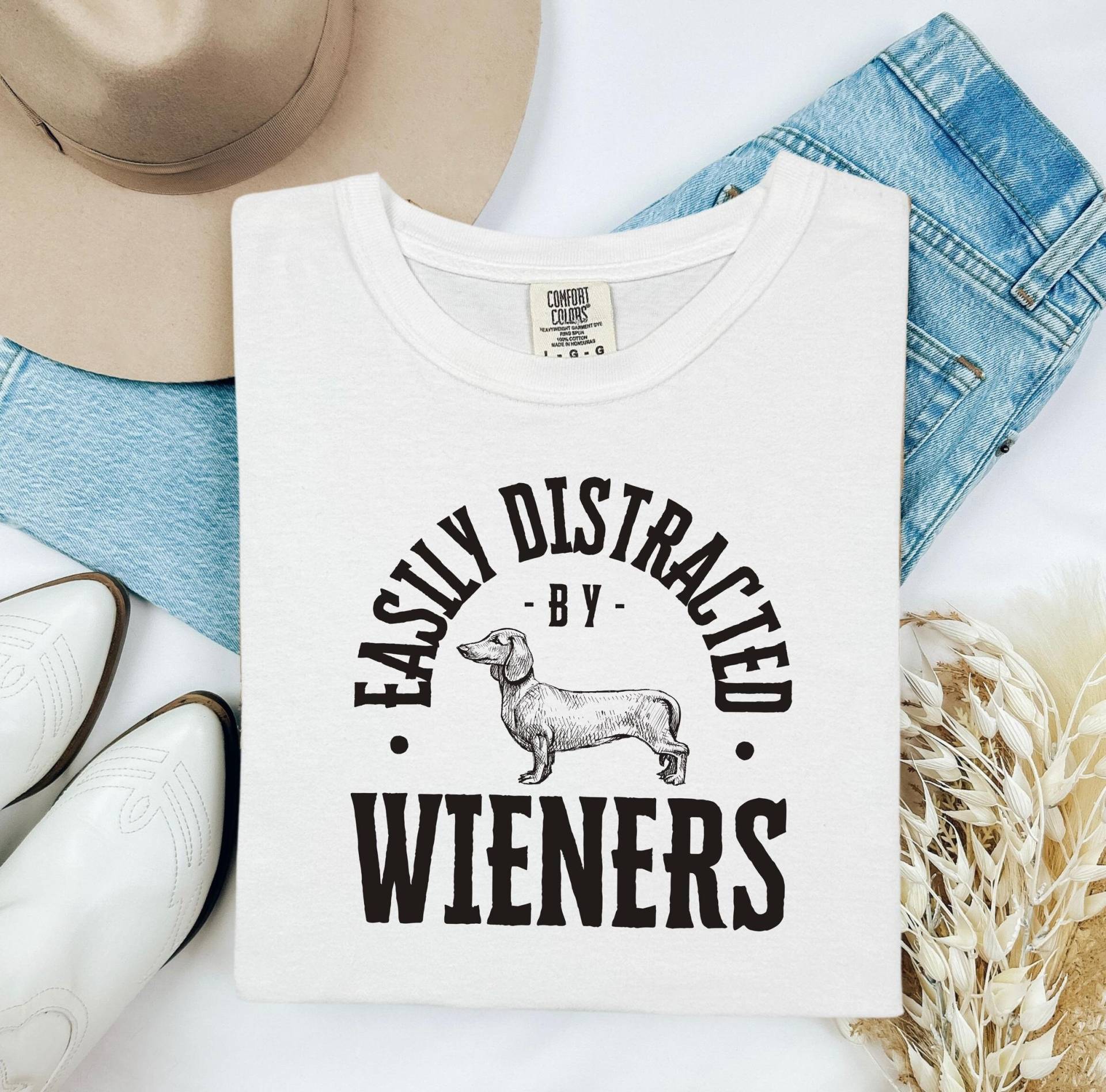 Lustiges Dackel T-Shirt, Retro Hund, Hundebesitzer Geschenk von UalaPrintsDesign