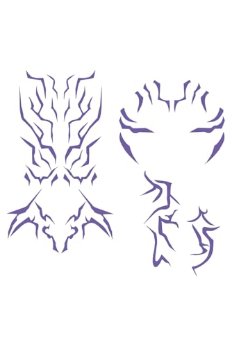 Ubaywey Hunters Cosplay temporäre Frauen Tattoos Aufkleber Prop Anime Zubehör von Ubaywey