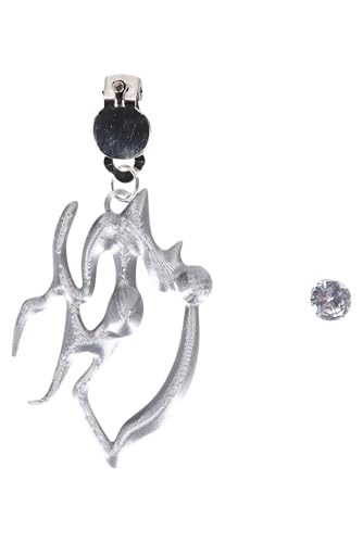 Ubaywey Rumi Kostüm Zubehör Anime Cosplay Hunter Ohrringe Ohrmuschetten Frauen Halloween Requisiten (Silber) von Ubaywey