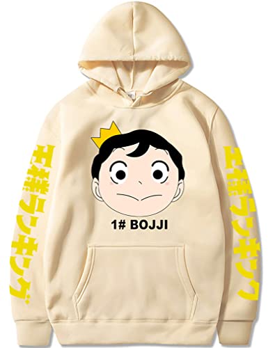 Ubeisy Anime Ranking of Kings Hoodies Herren japanische Anime Kings Ranking Bojji Print Langarmn Kapuzenpullover mit Tasche,002MB,XXL1 von Ubeisy