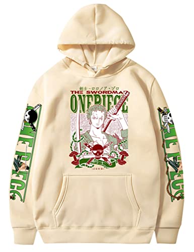 Ubeisy Symish Anime Pullover One Piece Cartoon Druck Luffy Zoro Ace Chopper Coole Sweatshirt Kinder Bequemes Fantasie Hoodie,005MB,L1 von Ubeisy