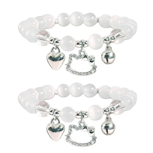 Ubephant Anime Armbänder, Anime Schmuck, 2Pcs Bracelets Anime Armband Anime Merch Anime Armband Anime Kinder Bracelets Cartoon Kette Anime Geschenke für Kinder Fans von Ubephant