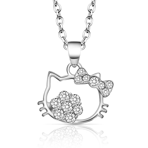 Ubephant Kette, Necklace, AnhäNger, SchmuckanhäNger, Schmuck Kinder Cartoon AnhäNger Halskette FüR Frauen MäDchen von Ubephant