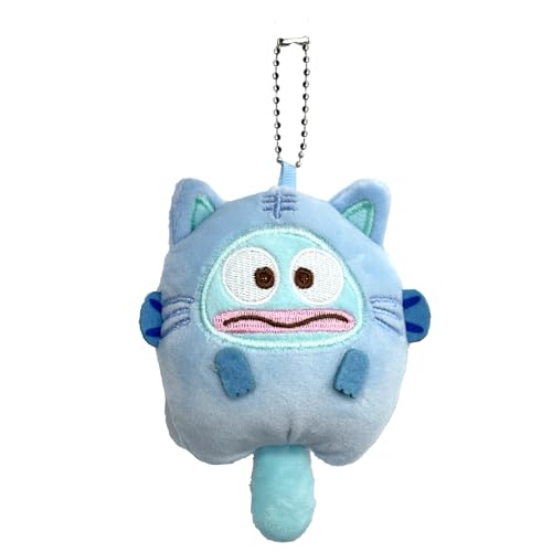 Ubephant Schlüsselanhänger Sanrio, Hangyodon Anhänger 13cm, Schlüsselanhänger Kuscheltier Cartoon Sanrio Anhänger Schlüsselanhänger Sanrio Kinder Plüschtier Rucksack Pandent Geschenke von Ubephant