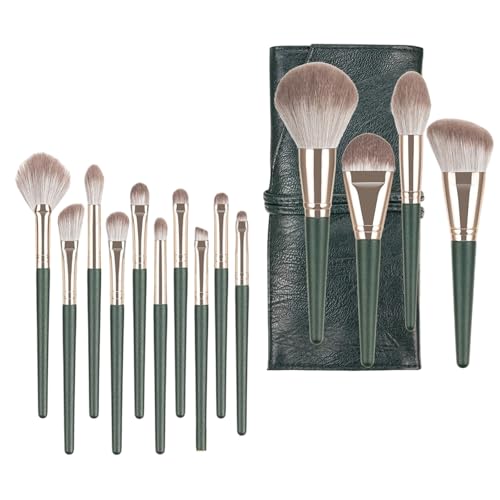 Ubxvamm 10/14x Make-up Pinsel Set Puderpinsel Kosmetikpinsel Set Reise Pinsel Set Lidschatten Pinsel für Lidschatten Wimpern von Ubxvamm
