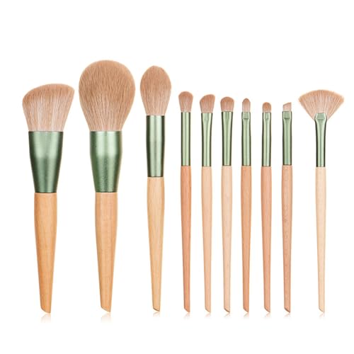Ubxvamm 10/14x Make-up Pinsel Set Puderpinsel Kosmetikpinsel Set Reise Pinsel Set Lidschatten Pinsel für Lidschatten Wimpern von Ubxvamm