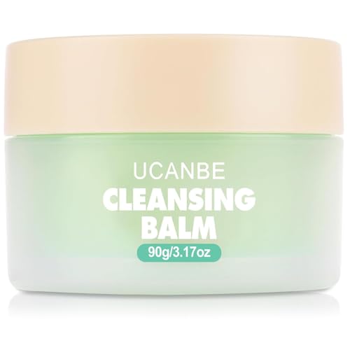 UCANBE Makeup Cleansing Balm Natürlich, Sanft, Baume Demaquillage Visage Tief Reinigend - Baume Démaquillant für Alle Hauttypen Geeignet (90g) von Ucanbe