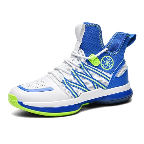 Ucilxi Mode Beliebte High Top Anti Rutsch, Langlebige und Atmungsaktive Sport Basketball Schuh von Ucilxi