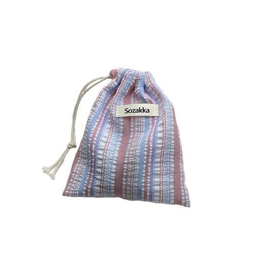 Make-up-Aufbewahrungstasche mit Kordelzug, Canvas-Organizer-Tasche, wiederverwendbare Verpackung für Süßigkeiten und Geschenke, einfarbig, 2 Make-up-Aufbewahrungstasche mit Kordelzug, Canvas-Organizer-Tasche, wiederverwendbare Verpackung für Süßigkeiten und Geschenke, einfarbig, 2 von Uclac