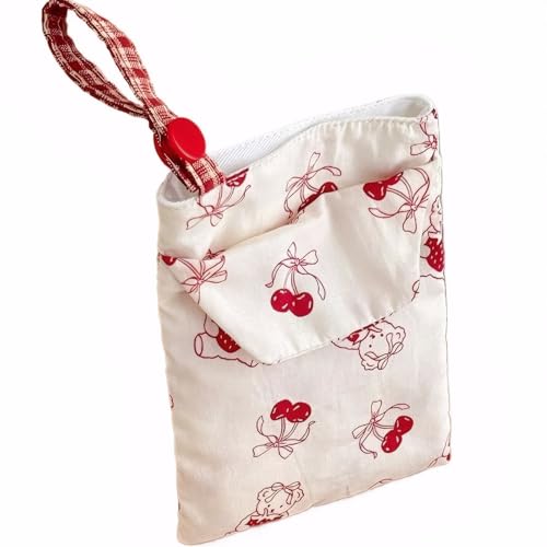 Uclac Charming Cherry Bear Graphic Glass Sack Girlie Andenken Aufbewahrungstasche mit Tragekordel Krankenschwester Skizze Zubehör Fall Geschenk Uclac Charming Cherry Bear Graphic Glass Sack Girlie Andenken Aufbewahrungstasche mit Tragekordel Krankenschwester Skizze Zubehör Fall Geschenk von Uclac