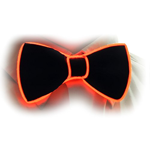 Ucult Party LED-Fliege, Leuchtende Fliege, Leuchtfliege, Blinkfliege, Anzugfliegen, (Rot) von Ucult