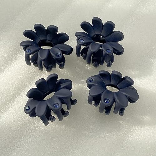 Haarklammern mit Blumenmuster, für Damen, niedlich, matt, schicke Haarspangen für Haarstyling-Zubehör, 4 Stück Haarklammern mit Blumenmuster, für Damen, niedlich, matt, schicke Haarspangen für Haarstyling-Zubehör, 4 Stück von Ucuse