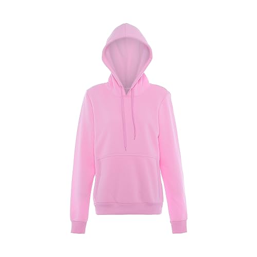 Ucy Women's Modischer Pullover-Hoodie für Damen Polyester SÜßES ROSA Größe XL Hooded Sweatshirt, 46 von UCY