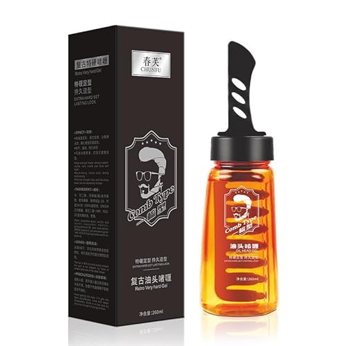 Herren Haarwachs Männer, Haarstyling-Gel für Männer, Männer Friseur Gel, 2-in-1-Haarwachsgel,Haarstyling-Gel zum Modellieren der Haare und natürliches Stylen der Haare, Langanhaltende für Modelliert Herren Haarwachs Männer, Haarstyling-Gel für Männer, Männer Friseur Gel, 2-in-1-Haarwachsgel,Haarstyling-Gel zum Modellieren der Haare und natürliches Stylen der Haare, Langanhaltende für Modelliert von Uczalynate