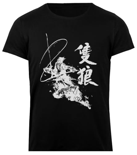 Sekiro Samurai Wächter Basic-T-Shirt Für Damen Aus Baumwolle In Schwarz von Udaytee