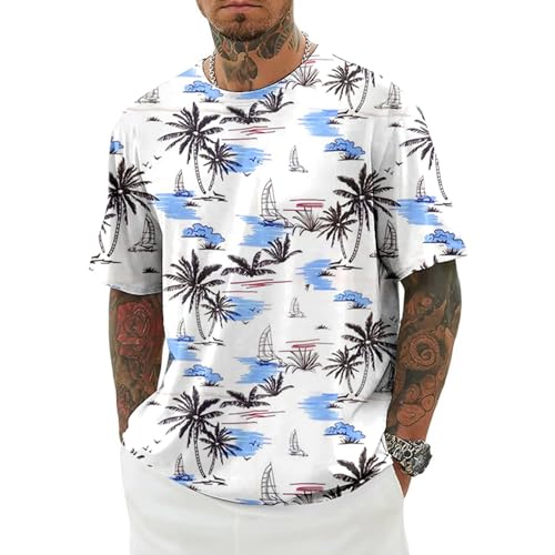 Herren Funky Hawaii T-Shirt Unisex Kurzarm Urlaub Sommer Aloha Bedruckter Strand Beilaufig Hawaii T-Shirt Sommer Sportshirt Bodybuilding Laufshirt Lässig, Kurzärmelig, Sommerkleidung 2024 Herren Funky Hawaii T-Shirt Unisex Kurzarm Urlaub Sommer Aloha Bedruckter Strand Beilaufig Hawaii T-Shirt Sommer Sportshirt Bodybuilding Laufshirt Lässig, Kurzärmelig, Sommerkleidung 2024 von Udbeksid