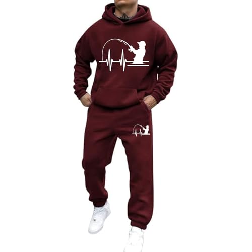 Jogginganzug Für Herren Damen 2024 Y2K Hooded Tops+Hose Tracksuit Buchstaben Druck Lose Hoodies Und Jogginghosen Hip Hop Unisex Pullover Sporthosen Anzug Zweiteiliger Jogginganzug mit Pullover von Udbeksid