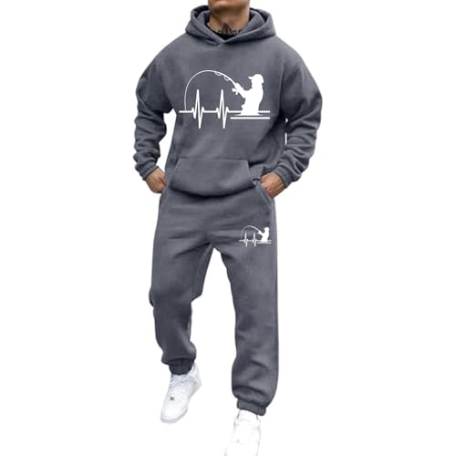 Jogginganzug Für Herren Damen 2024 Y2K Hooded Tops+Hose Tracksuit Buchstaben Druck Lose Hoodies Und Jogginghosen Hip Hop Unisex Pullover Sporthosen Anzug Zweiteiliger Jogginganzug mit Pullover von Udbeksid