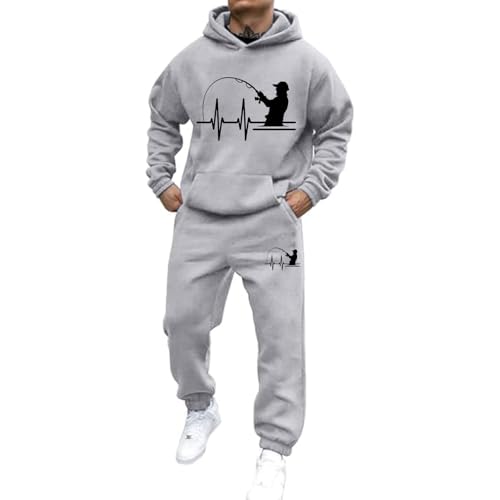 Jogginganzug Für Herren Damen 2024 Y2K Hooded Tops+Hose Tracksuit Buchstaben Druck Lose Hoodies Und Jogginghosen Hip Hop Unisex Pullover Sporthosen Anzug Zweiteiliger Jogginganzug mit Pullover von Udbeksid