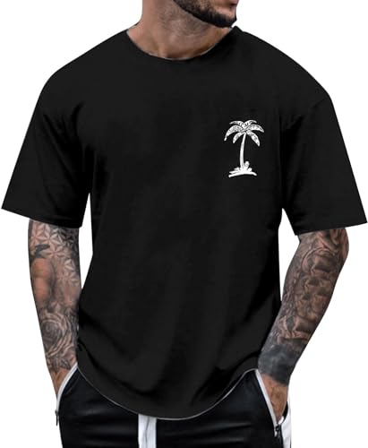 Tshirt Herren Mode Lose Rundhals Kurzarm Sommer Mode T-Shirt mit Los Angeles Grafik Kreativen Buchstaben Vintage Drucken Lang Tops Shirt Männer Sportshirts Oversized Tshirt Herren Tshirt Herren Mode Lose Rundhals Kurzarm Sommer Mode T-Shirt mit Los Angeles Grafik Kreativen Buchstaben Vintage Drucken Lang Tops Shirt Männer Sportshirts Oversized Tshirt Herren von Udbeksid