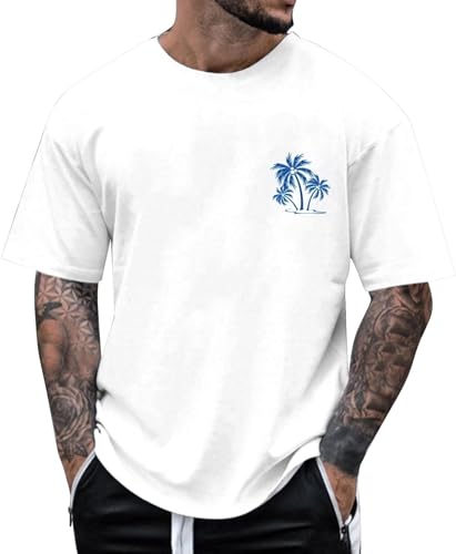 Tshirt Herren Mode Lose Rundhals Kurzarm Sommer Mode T-Shirt mit Los Angeles Grafik Kreativen Buchstaben Vintage Drucken Lang Tops Shirt Männer Sportshirts Oversized Tshirt Herren Tshirt Herren Mode Lose Rundhals Kurzarm Sommer Mode T-Shirt mit Los Angeles Grafik Kreativen Buchstaben Vintage Drucken Lang Tops Shirt Männer Sportshirts Oversized Tshirt Herren von Udbeksid