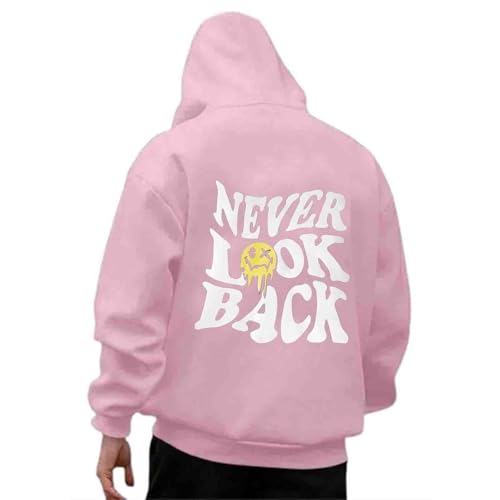 Udbeksid Kapuzenpullover Herren 2024 Hoodie Männer mit Backprint Sweatshirt Streetwear Sweatjacke Langarm Kapuzenpulli Frühling Herbst Winter von Udbeksid