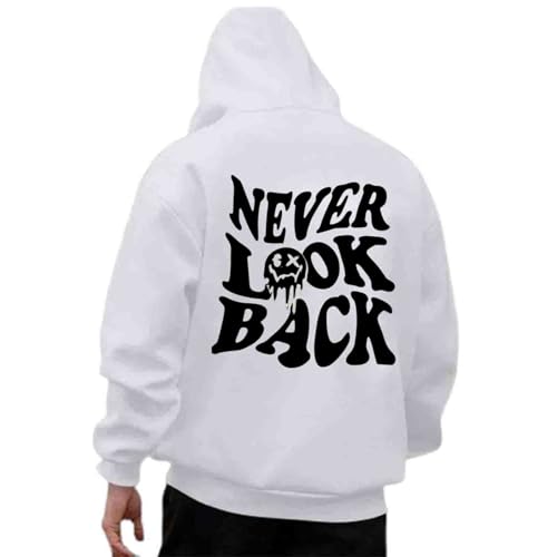 Udbeksid Kapuzenpullover Herren 2024 Hoodie Männer mit Backprint Sweatshirt Streetwear Sweatjacke Langarm Kapuzenpulli Frühling Herbst Winter von Udbeksid