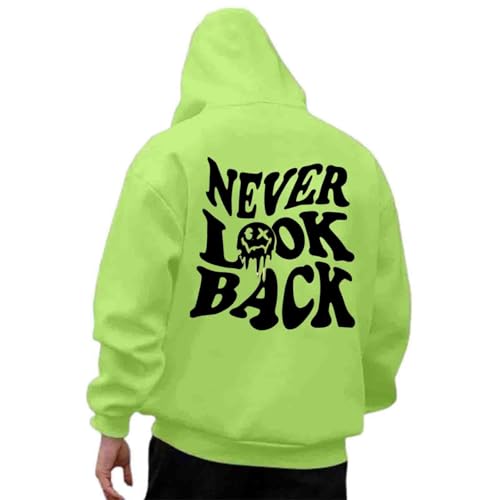 Udbeksid Kapuzenpullover Herren 2024 Hoodie Männer mit Backprint Sweatshirt Streetwear Sweatjacke Langarm Kapuzenpulli Frühling Herbst Winter von Udbeksid