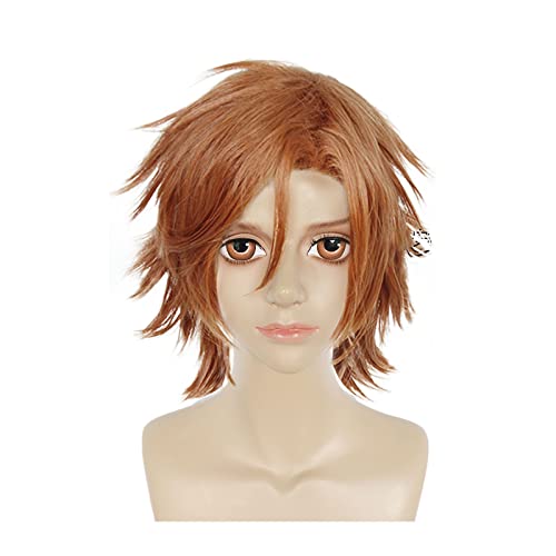 Uearlid Wig Anime Cosplay Anime Cosplay Perücken, Mikejima Madara Cosplay Perücke for Ensemble Sterne Requisiten Zubehör mit freier Perücke von Uearlid
