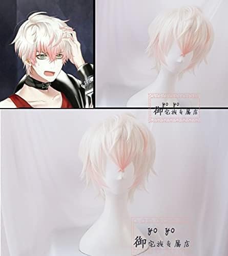 Wig Anime Cosplay 707 Cosplay Mystic Messenger Cosplay Perücken Jumin Unbekannt Jaehee Yoosung Zew Kurz Rot Blond Grün Hitzebeständig Synthetische Haare Unbekannt von Uearlid