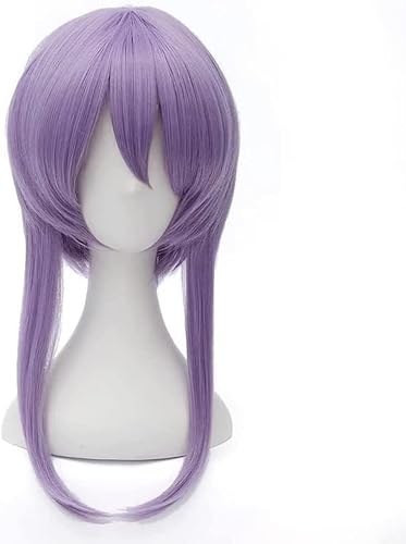 Wig Anime Cosplay Anime Cosplay Seraph des Endes Perücken for Hiiragi Shinoa Lavendel Lila Kurzes Haar Rollenspiel Party Halloween Perücke + Perückenkappe von Uearlid