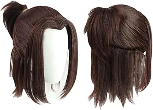 Wig Anime Cosplay Anime The Final Season Cosplay Gabi Braun Brown Wig Heat Resistant Synthetic Fake hair + Wig Cap von Uearlid