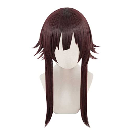 Wig Anime Cosplay Anime Wig God's Blessing on This Wonderful World!Cosplay Megumin-Perücke, braune rote kurze Perücke, Kostüm-Halloween-Perücke, for Halloween, Kostümparty, Anime-Show, Cosplay-Event, von Uearlid