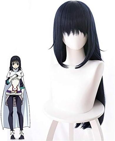 Wig Anime Cosplay Cosroad That Time I Got Reincarnated As Slime Cosplay Milim Nava Rimuru Tempest Shuna Shizu Cosplay Perücke + Perückenkappe (Color : B, Size : One Size) von Uearlid