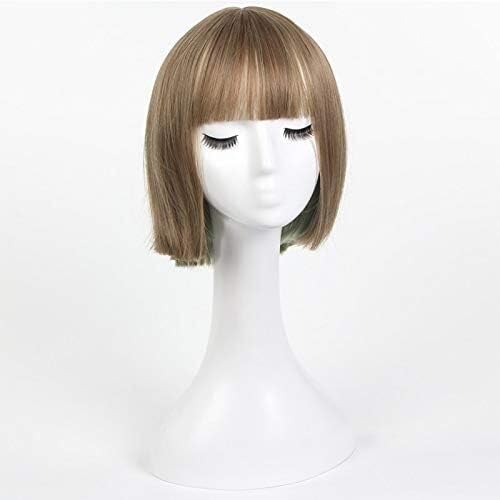 Wig Anime Cosplay Hänsel Gretel Cosplay hitzebeständige synthetische Perücke Haar Halloween Party Anime Cosplay Perücke + Kappe von Uearlid