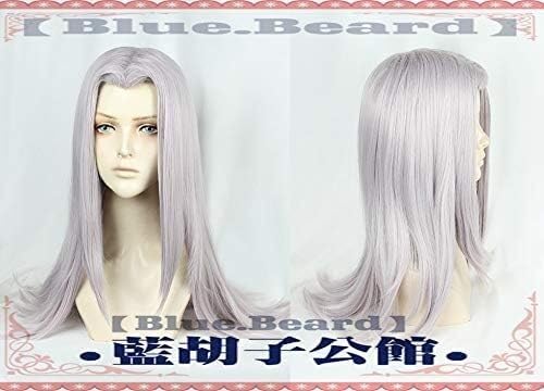 Wig Anime Cosplay Leone Abbacchio Cosplay-Kostüm-Perücke, lange Party-Haarperücke + Perückenkappe von Uearlid