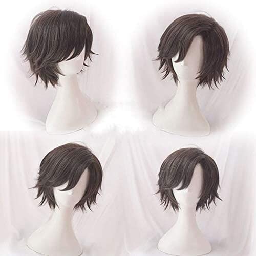 Wig Anime Cosplay Mystic Messenger Cosplay Wig 707 Yoosung Hair Costume Luciel Choi Zen Jumin Han Synthetische Unisex-Perücke Mystic Messenger wie auf dem Bild von Uearlid