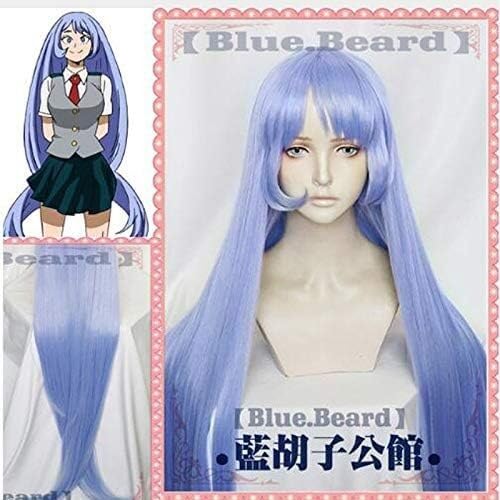 Wig Anime Cosplay Nejire Hadou Cosplay-Perücke, 3. Staffel, langes, glattes Anime-Kunsthaar, My Hero Academia 3 + Kappe von Uearlid