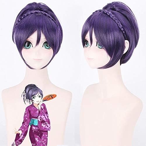 Wig Anime Cosplay Perücke for Anime LoveLive! Love Live Cosplay Perücken Nozomi Tojo Maki Nishikino Nico Yazawa Minami Kotori Haar Cosplay Kostüm Perücke for Frauen Einheitsgröße Nico Yazawa Perücke 0 von Uearlid