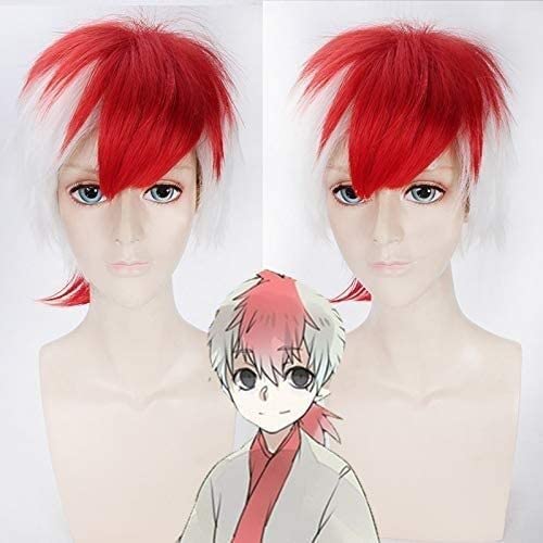 Wig Anime Cosplay Perücke for Perfekt for alltägliche Partys Ghost Lamp Cold Toru Goldfish Draft Künstliche Anime-Cosplay-Perücke Anime-Perücke 326 von Uearlid