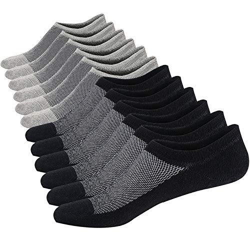 12 Paar Sneaker Socken Herren Damen Atmungsaktiv Unsichtbar Kurzsocken Baumwoll Knöchelsocken Running Sportsocken von Ueither