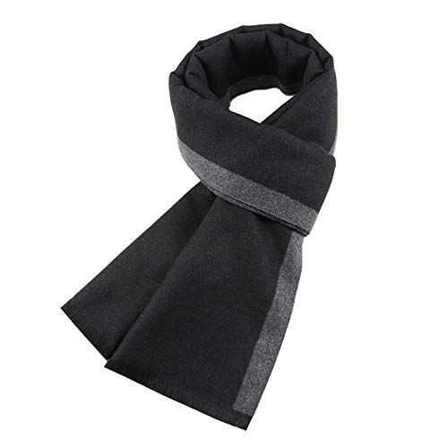 Ueither Herren Weich Warm Herbst und Winter Schal Komfortabel Eleganter Tartan Schals (180cm x 30cm, Farbe 30) von Ueither