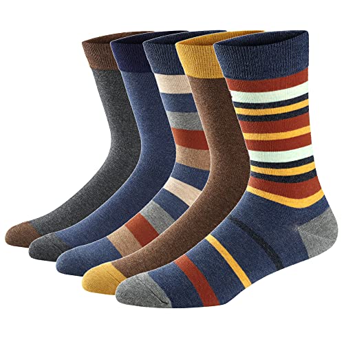 Ueither Lustigen Herren Socken Bunte Gemusterte Baumwolle Socken (Farbe 24,42-48) von Ueither