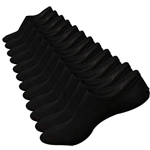 Ueither Sportliche, tief geschnittene Baumwollsocken für Männer mit Herren SneakerSocken Antirutsch-Funktion (Farbe 8,44-48) von Ueither