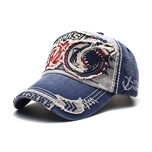 Ueither Verstellbare Cap Baseball Cap für Herren 56-60 cm (Mittelgrau) von Ueither