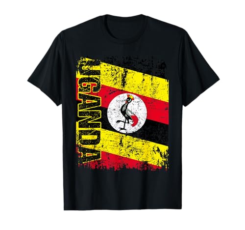 UGANDA Flagge | Damen Herren Kinder UGANDA T-Shirt von Uganda Family Shop