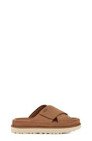 Damen Pantoletten GOLDENSTAR CROSS SLIDE mit Leder von Ugg