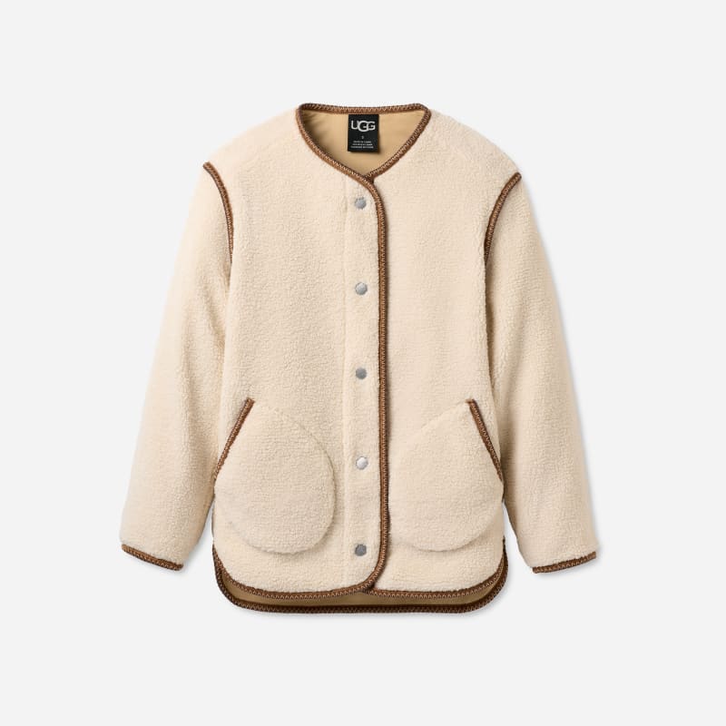 Emmersyn UGG®braid™ Jacke für Damen in Cream, Größe M von Ugg